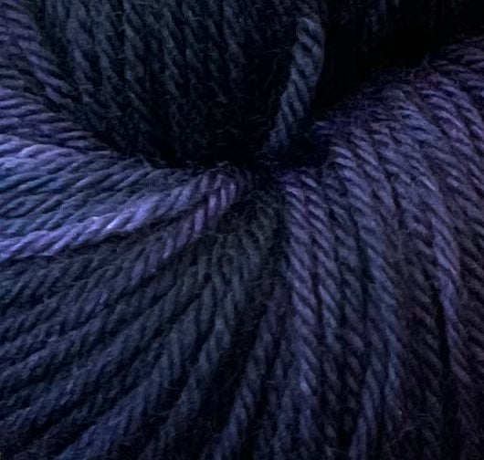 Spring - Blackberry Jam - Light Worsted Superwash Merino Yarn