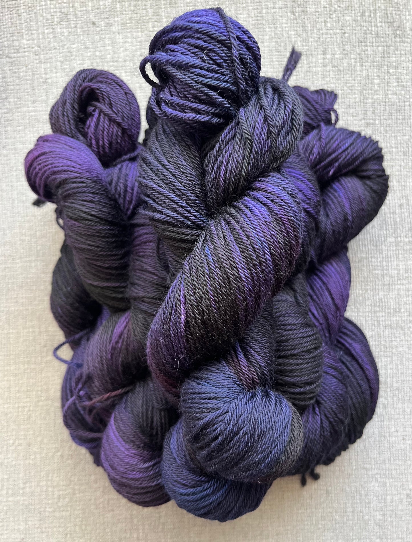 Spring - Blackberry Jam - Light Worsted Superwash Merino Yarn