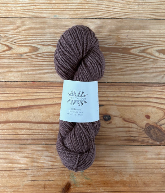 2 ply worsted weight 100% wool yarn - Teddy