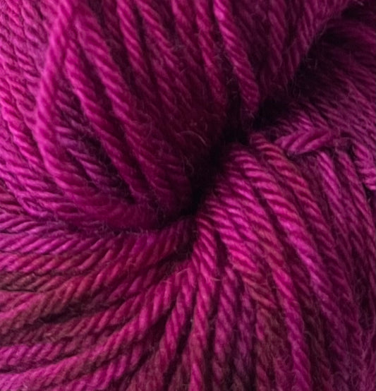 Berry Crush - Light Worsted Superwash Merino Yarn