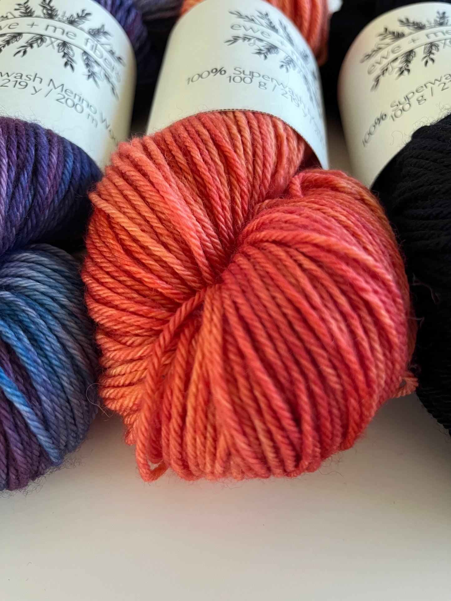 Spring - Peach Blush - Light Worsted Superwash Merino Yarn